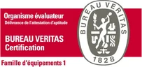 Bureau Veritas Certification, organisme évaluateur de l'attestation d'aptitude